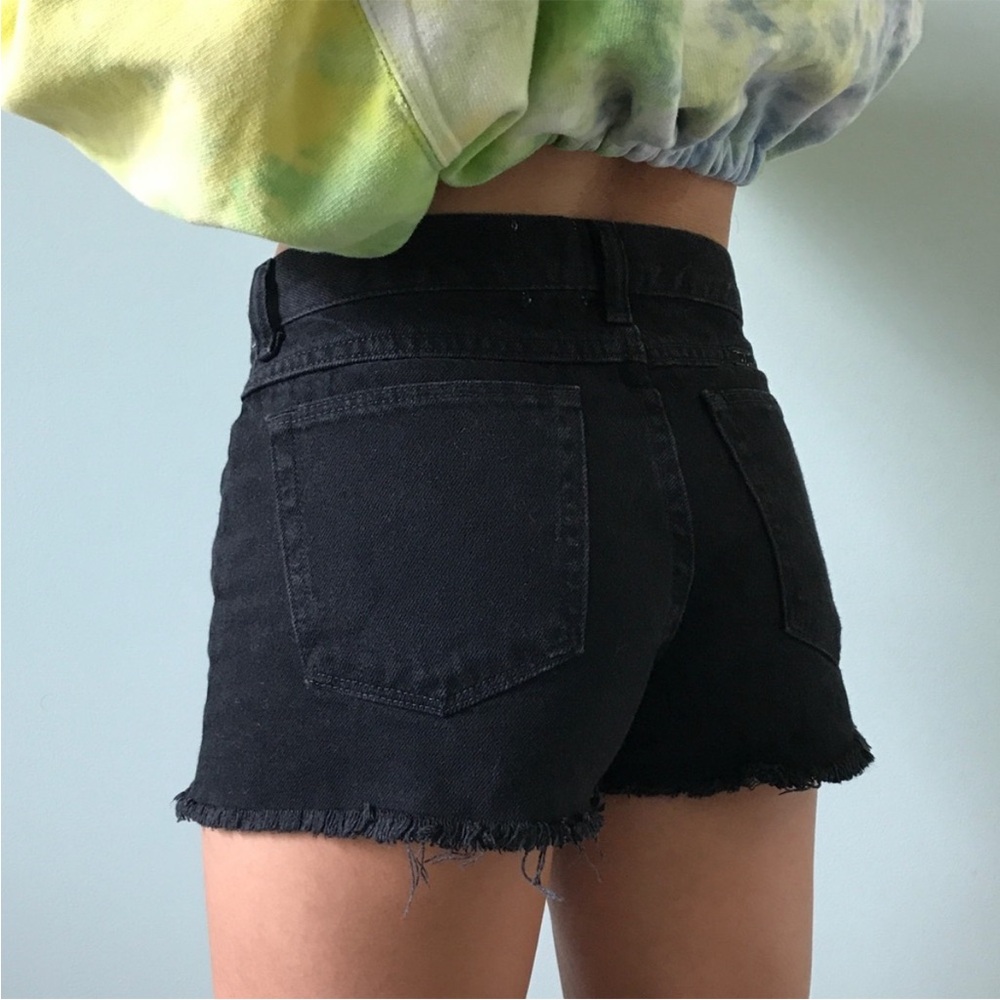 LF Furst of a Kind Vintage lace up cutoff shorts - Picture 3 of 10